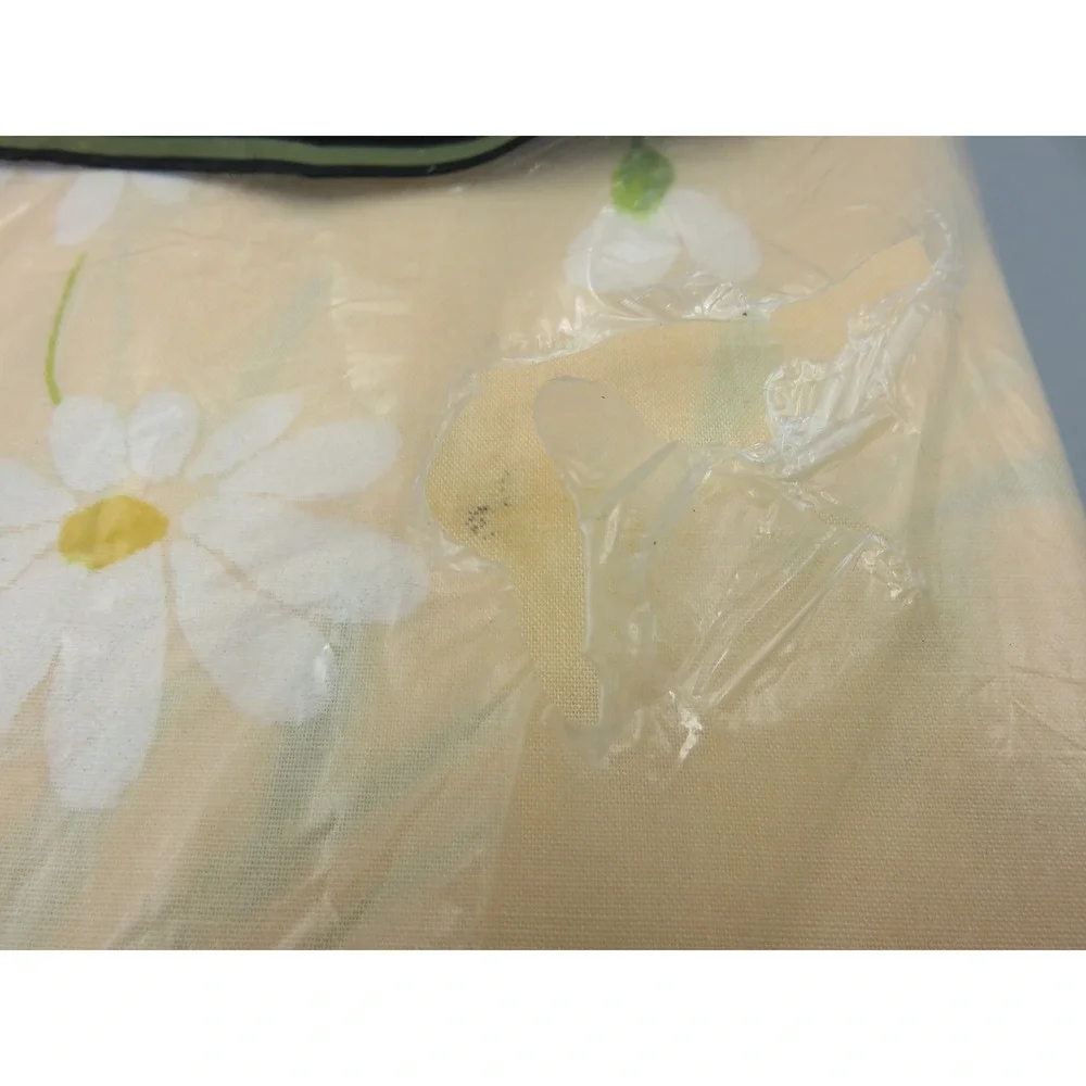 Vintage Morgan Jones Yellow Daisy Pillowcases Set of 2 No Iron Percale Floral